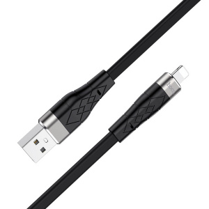 Кабель USB HOCO X53 Angel USB-Lightning, 2.4А, 1м, черный