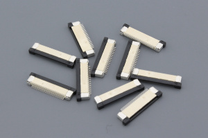 Разъем FPC  Half Coverage Bottom Contact 0.5K-BX-28PWB 28 pin высота 2мм шаг 0,5мм 10 шт