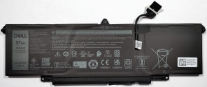 Аккумуляторная батарея для ноутбука Dell Latitude 7340 7440 7640 (WW8N8) 11.4V 57Wh