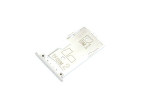 Лоток для SIM-карты Xiaomi Redmi Note 4 серебристый