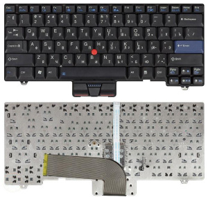 Клавиатура для ноутбука Lenovo Thinkpad SL300 SL400 SL500 черная с указателем