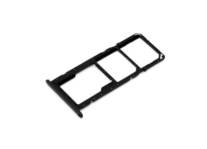 Лоток для SIM-карты Samsung Galaxy A11 / A01 (A115F/A015F) черный