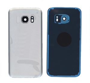 Задняя крышка для Samsung G930F Galaxy S7 серебристая