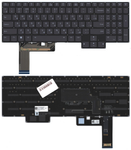 Клавиатура для ноутбука Lenovo Legion Slim 5 16APH8 черная