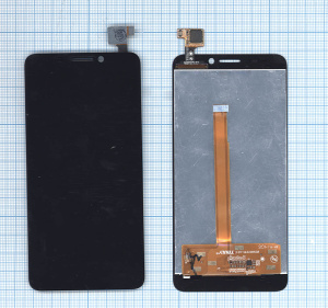 Дисплей для Alcatel One Touch Idol S 6035R черный