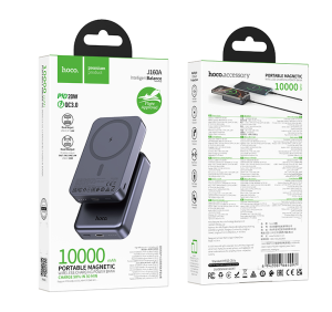Внешний аккумулятор Powerbank HOCO J160A Original, 20W 10000mAh серый