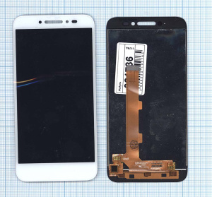 Дисплей для Alcatel Shine Lite 5080X белый