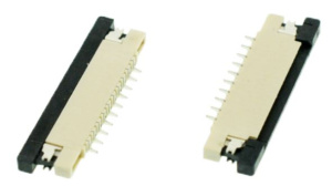Разъем FPC Bottom Contact 1012-12RL-SN 12 pin высота 1,2мм шаг 1мм