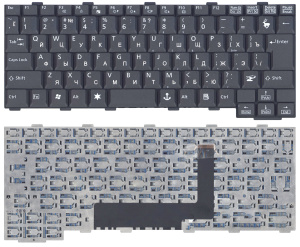 Клавиатура для ноутбука Fujitsu-Siemens Lifebook P7230 черная