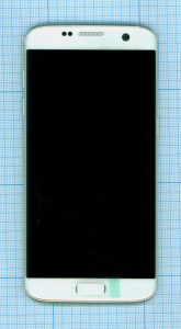 Дисплей для Samsung Galaxy S7 Edge SM-G935FD белый с рамкой