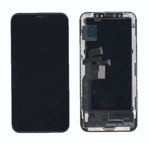 Дисплей для Apple iPhone X в сборе с тачскрином (OLED GX) черный