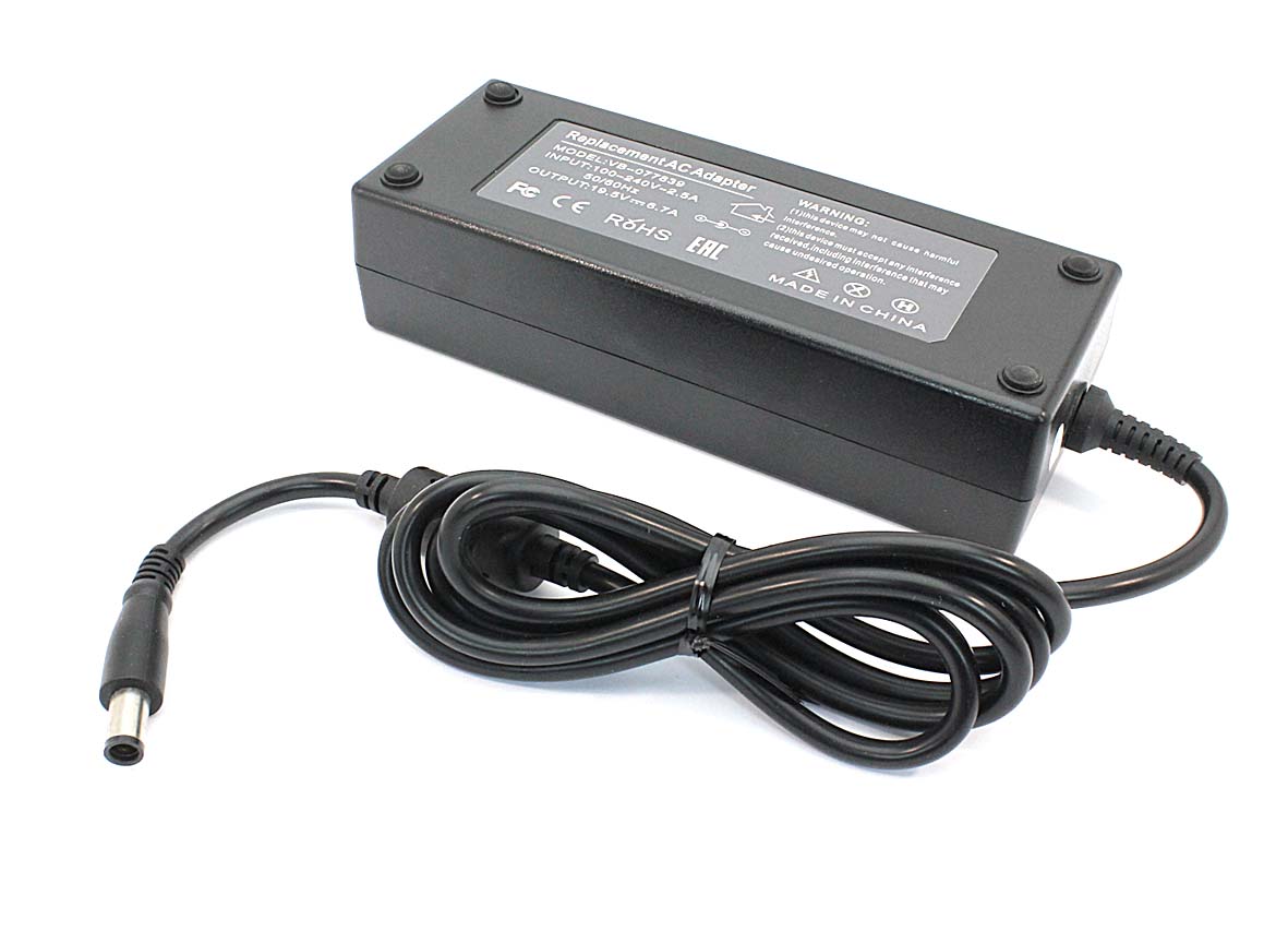 Блок питания (сетевой адаптер) для ноутбуков Dell 19.5V 6.67A 7.4x5.0 (pin) 130W OEM