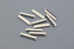 Разъем FPC Flip-Lock 1010-20RLGF 20 pin высота 1мм шаг 1мм 10 шт