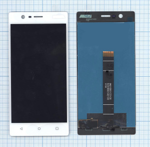 Дисплей для Nokia 3 белый