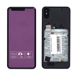 Дисплей для Inoi 3 Lite черный с рамкой