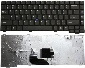 Клавиатура для ноутбука Gateway NX570 черная с указателем