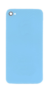 Задняя крышка для iPhone 4/4s (OEM) голубая