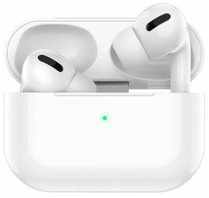 Наушники HOCO EW04 Plus беспроводные с док станцией TWS, Bluetooth 5.1, белый