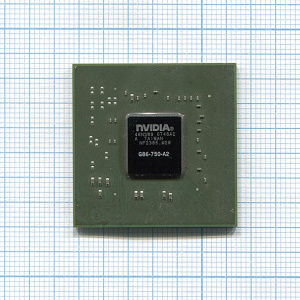 Чип nVidia G86-750-A2 ребол