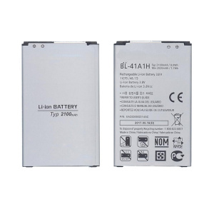 Аккумуляторная батарея BL-41A1H для LG K200, L53BG 2100mAh 3,8V