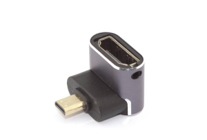 Переходник micro HDMI  на HDMI вверх