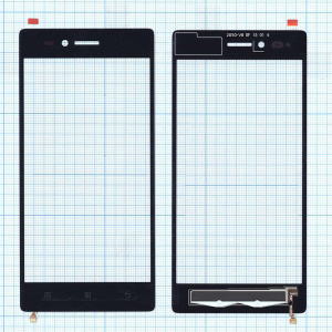 Сенсорное стекло (тачскрин) для Lenovo Vibe Shot Z90 черное