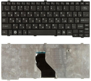 Клавиатура для ноутбука Toshiba Portege T110, Satellite Pro T110, mini NB200 NB255 NB300 черная
