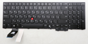 Клавиатура для ноутбука Lenovo Thinkpad P16s T16 gen 4, L16 gen 2 черная с подсветкой