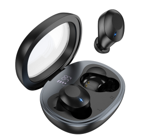 Наушники HOCO EQ3 Smart беспроводные с док станцией TWS, Bluetooth 5.3 черный