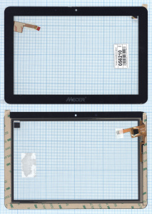 Сенсорное стекло (тачскрин) для Prestigio MultiPad PMT5002 101217R01-V1 черное