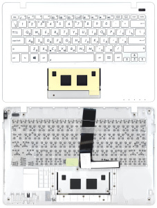 Топкейс для Asus X200 белый