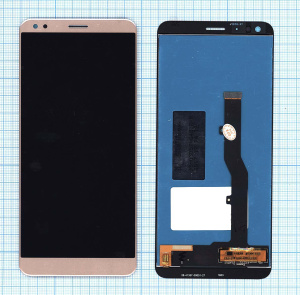 Дисплей для ZTE Blade V9 золотой