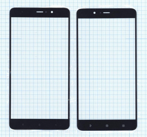 Стекло для Xiaomi Mi5S Plus черное