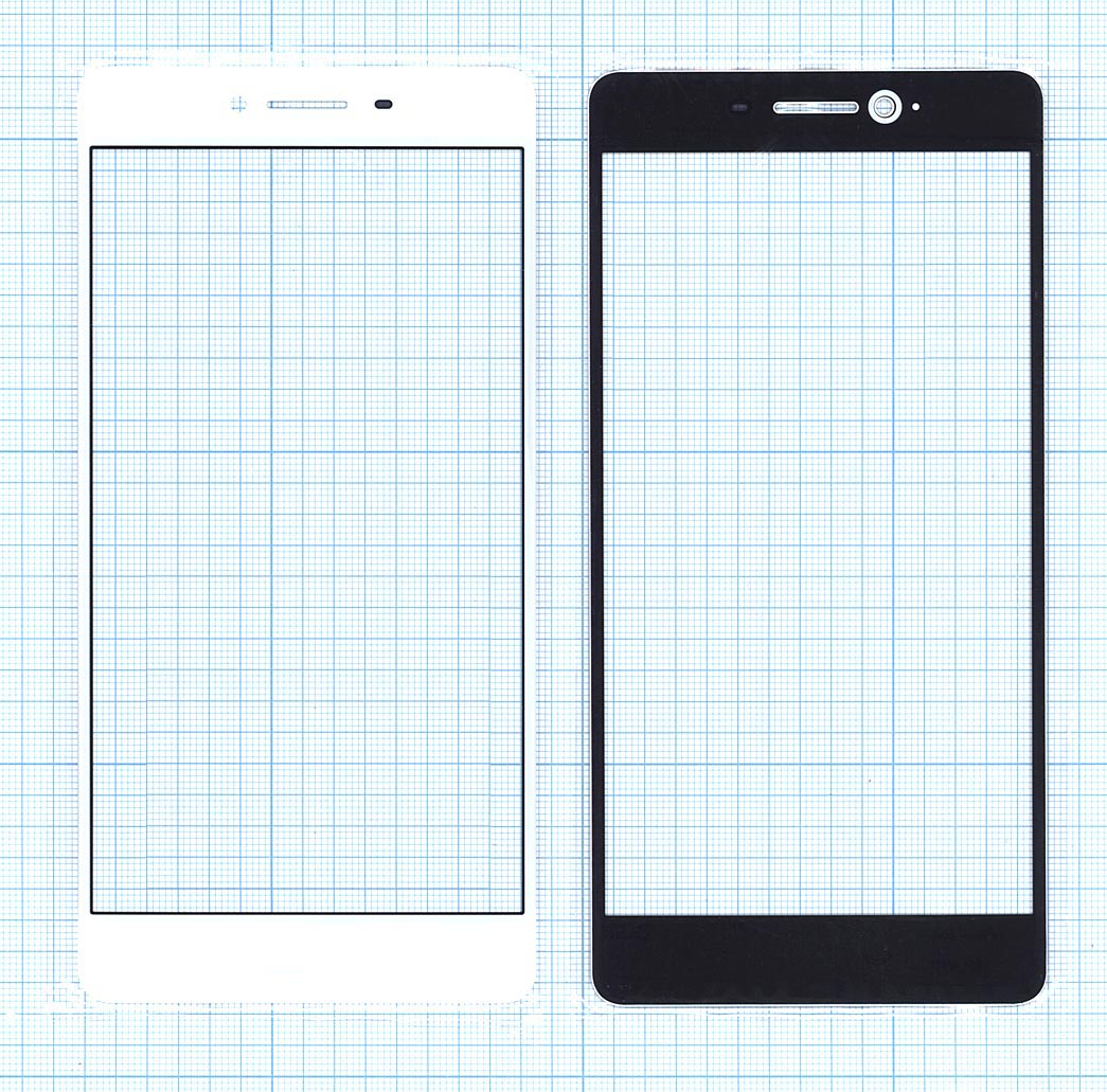 Стекло для Oppo R7S белое