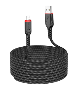 Кабель USB HOCO X59 Victory USB-Lightning, 2.4А, 3м, черный
