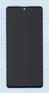 Защитное стекло Privacy "Анти-шпион" для Xiaomi Poco X3 / X3 Pro