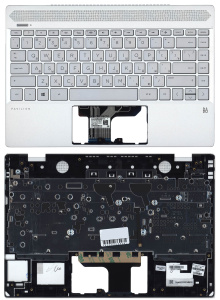 Топкейс для HP Pavilion 13-AN серебро