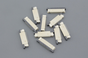 Разъем FPC  Half Coverage Bottom Contact 0.8K-BX-12PWB 12 pin высота 2мм шаг 0,8мм 10 шт