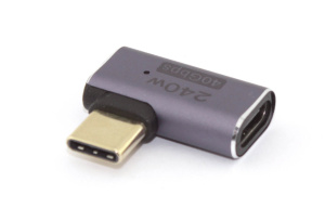 Переходник USB 4 Type C  угловой тип 2
