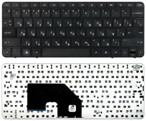 Клавиатура для ноутбука HP Compaq Mini CQ10 110-3000 110-3100 черная