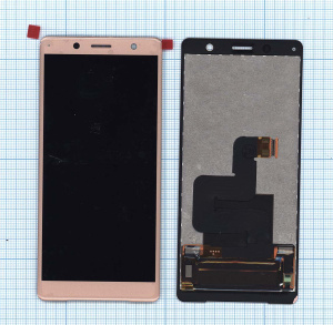 Дисплей для Sony Xperia XZ2 Compact (H8324) золотой