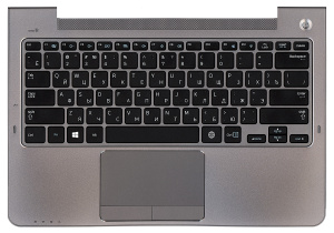 Топкейс для Samsung NP535U3C 535U3C BA75-04055M серебристый