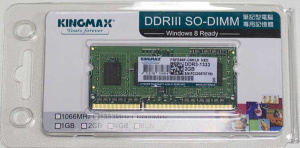Модуль памяти KINGMAX DDR3- 2Гб, 1333, SO-DIMM, Ret