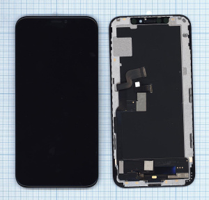 Дисплей для iPhone XS в сборе с тачскрином (AMOLED HX) черный