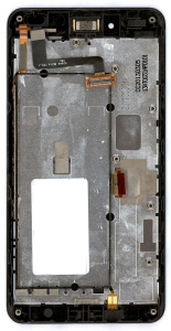 Дисплей для Asus Padfone Infinity A80 черный с рамкой