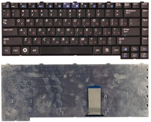 Клавиатура для ноутбука Samsung R18 R19 R20 R23 R25 R26 черная