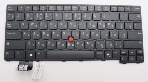 Клавиатура для ноутбука Lenovo ThinkPad T14 P14s L14 gen 5 черная