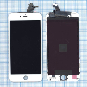 Дисплей для iPhone 6 Plus в сборе с тачскрином (LT) белый