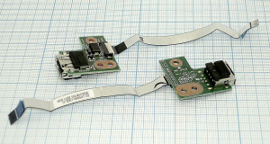 Разъем USB для ноутбука HP Pavilion G62 с платой и кабелем