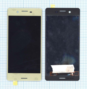 Дисплей для Sony Xperia X / X Performance золотой